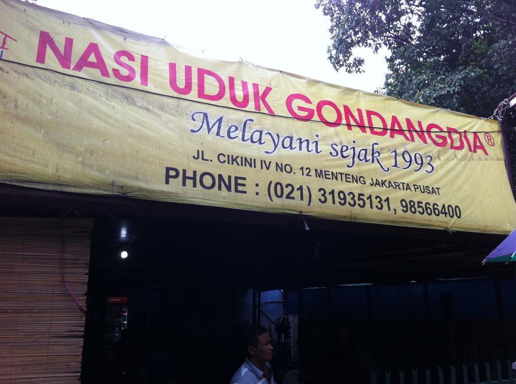 Nasi Uduk Gondangdia